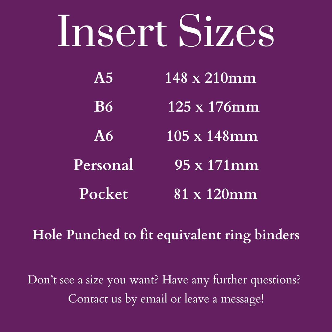 Personalised Gothic Planner Dashboard