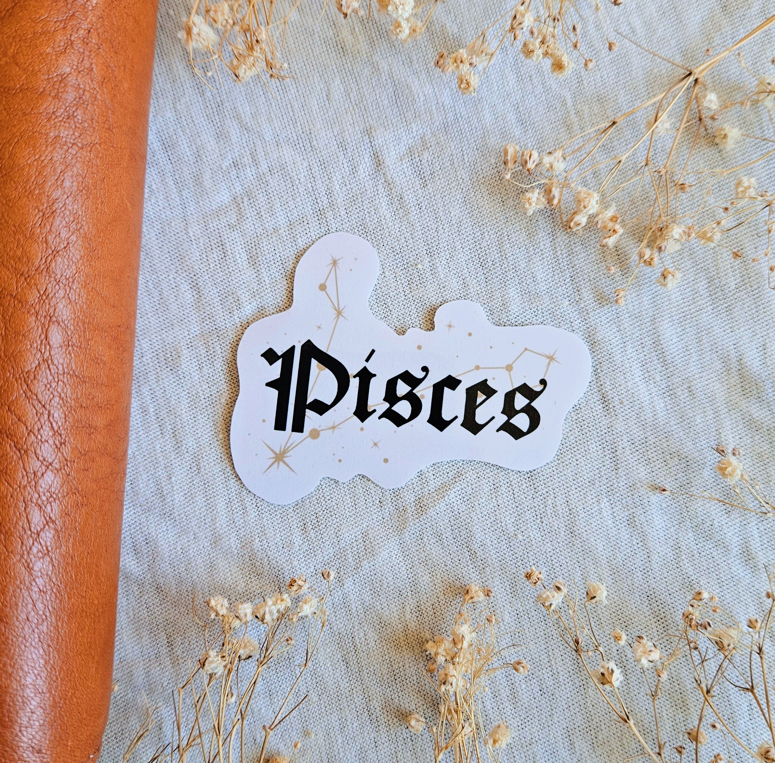 Zodiac Vinyl Sticker