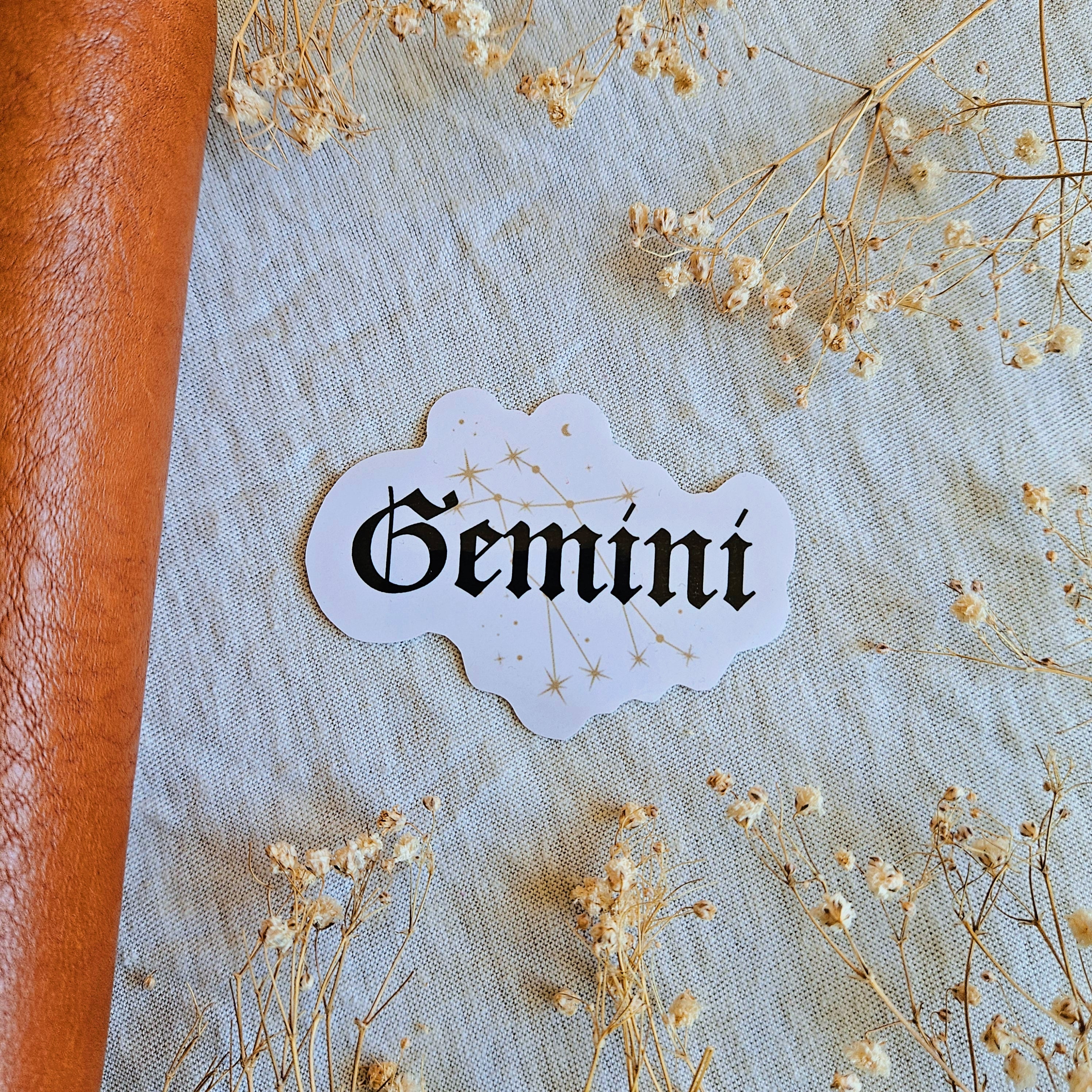 Zodiac Vinyl Sticker