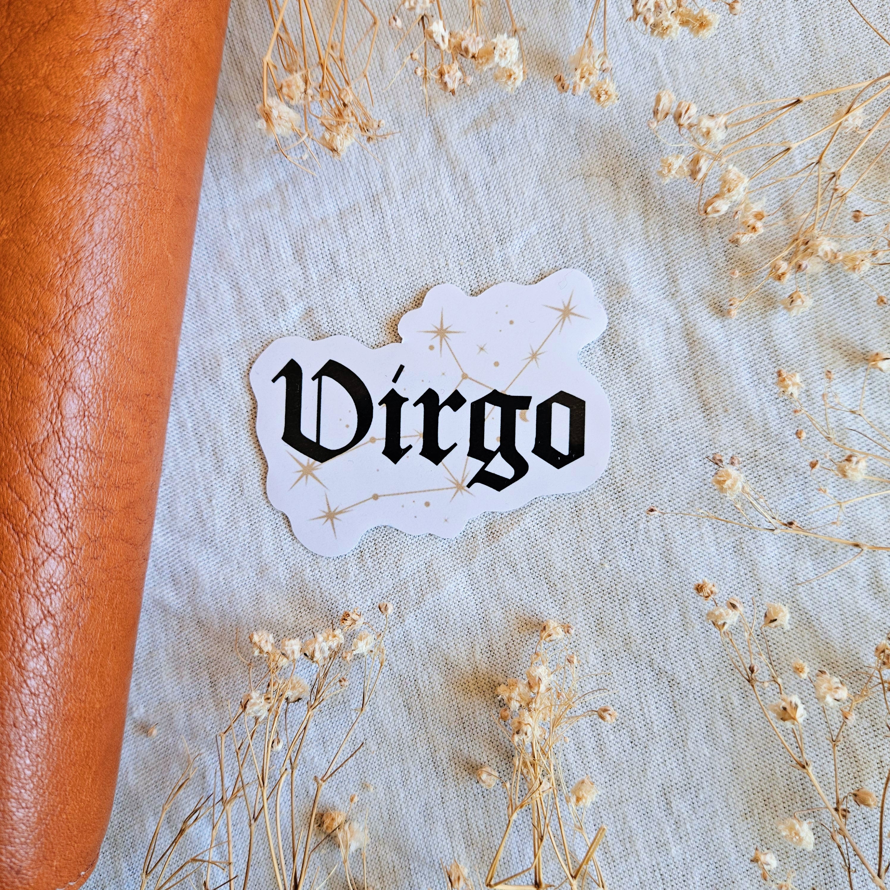 Zodiac Vinyl Sticker