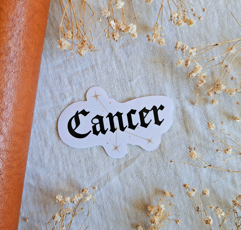 Zodiac Vinyl Sticker