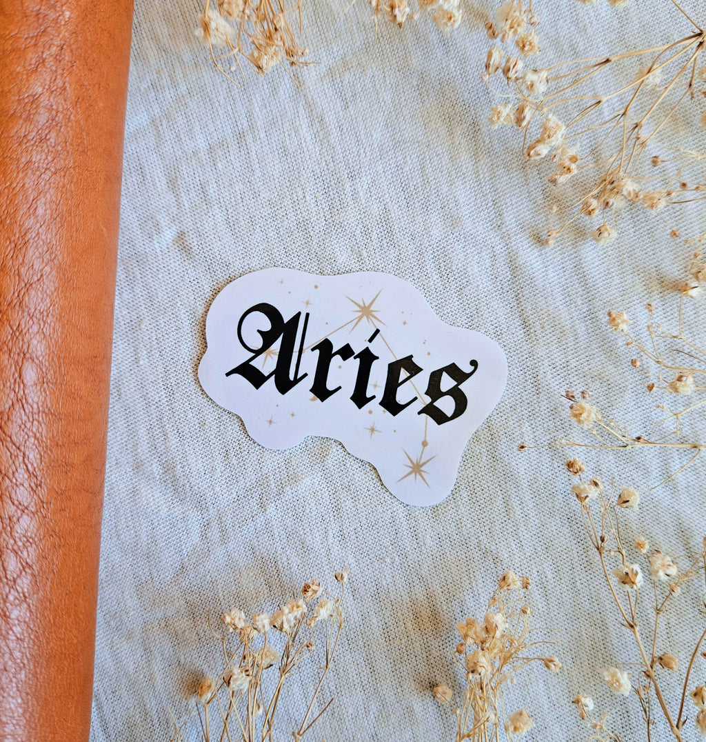 Zodiac Vinyl Sticker