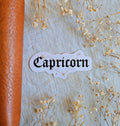 Zodiac Vinyl Sticker