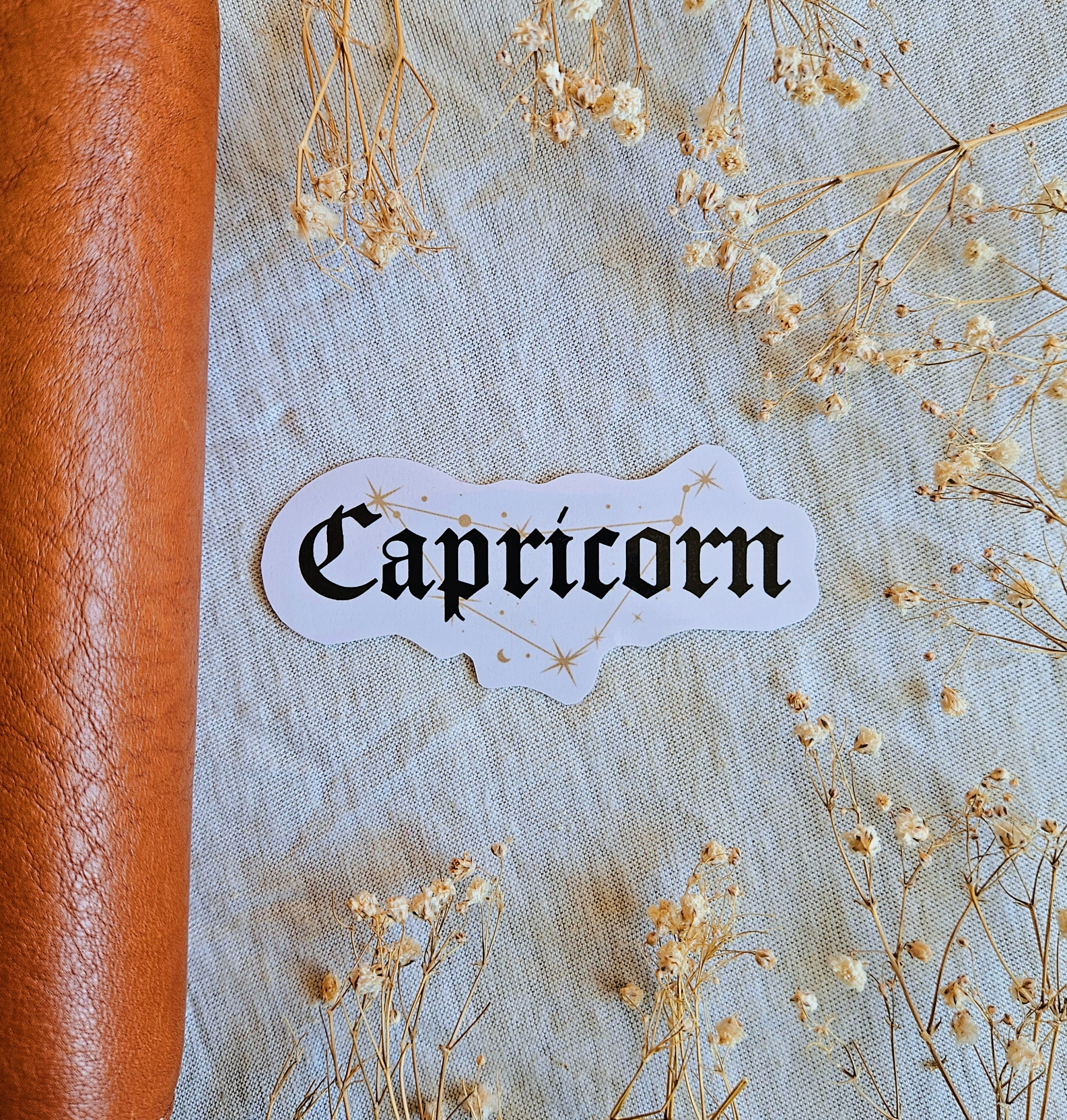 Zodiac Vinyl Sticker