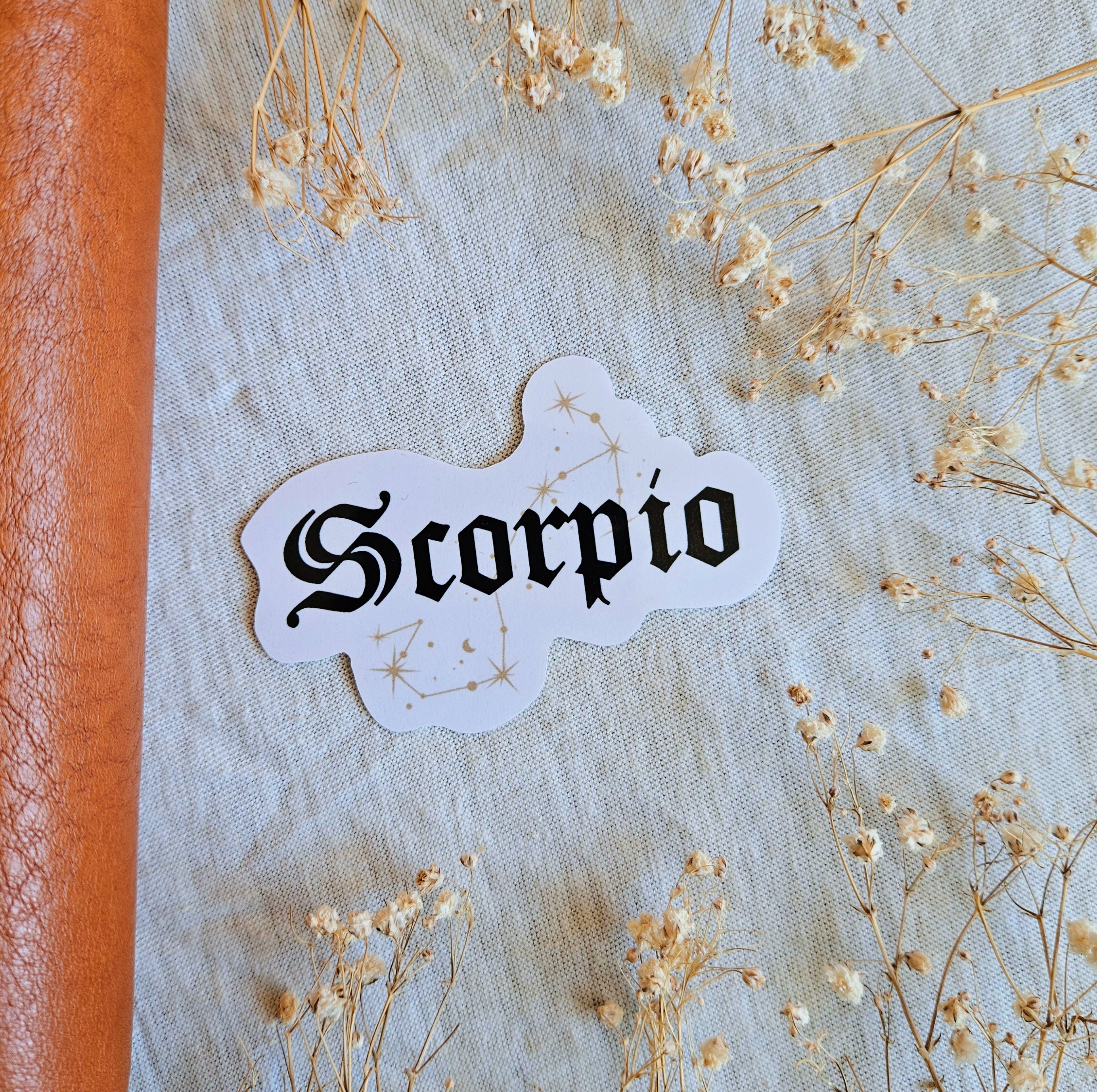 Zodiac Vinyl Sticker