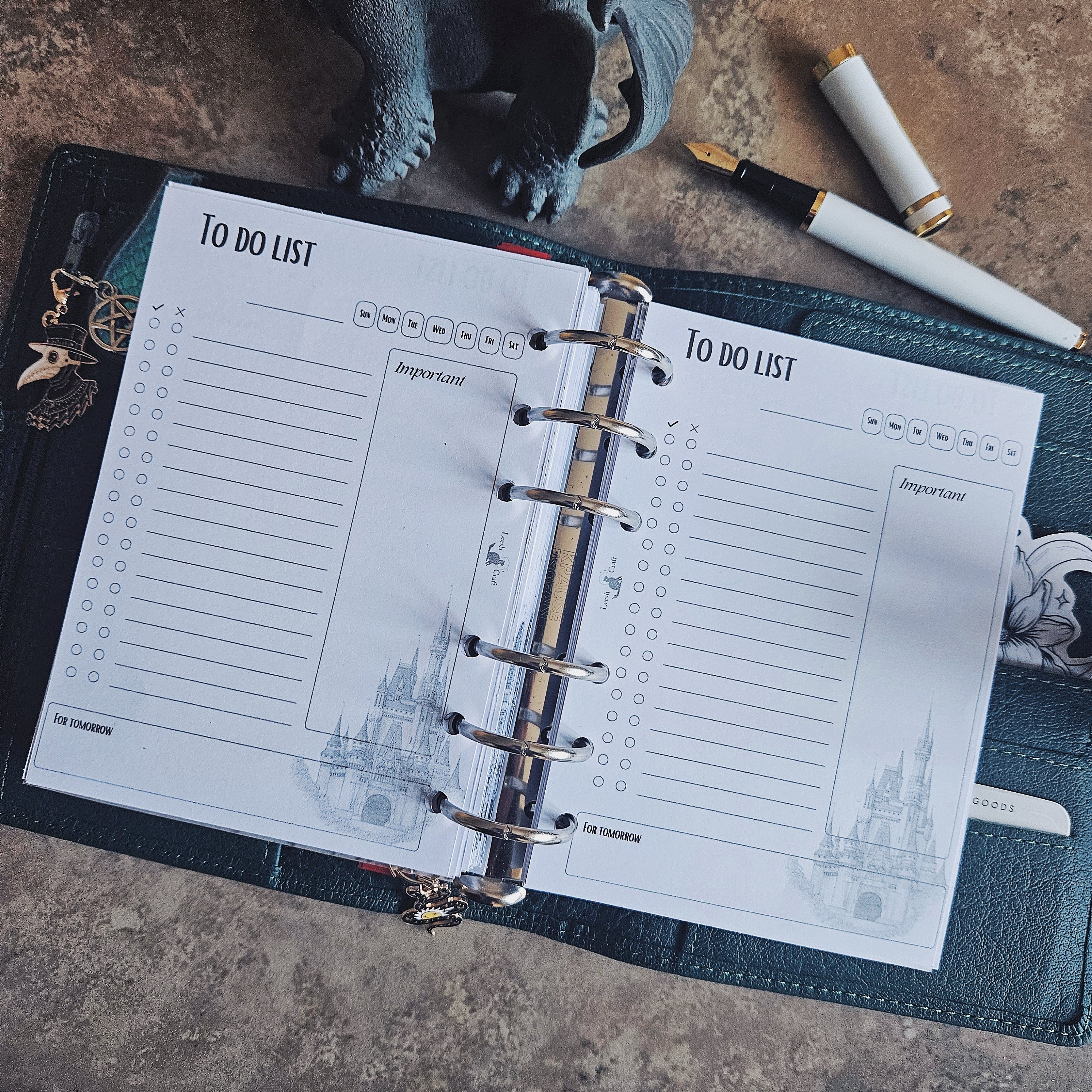 Disney Castle To Do List | Midnight Cat Co.