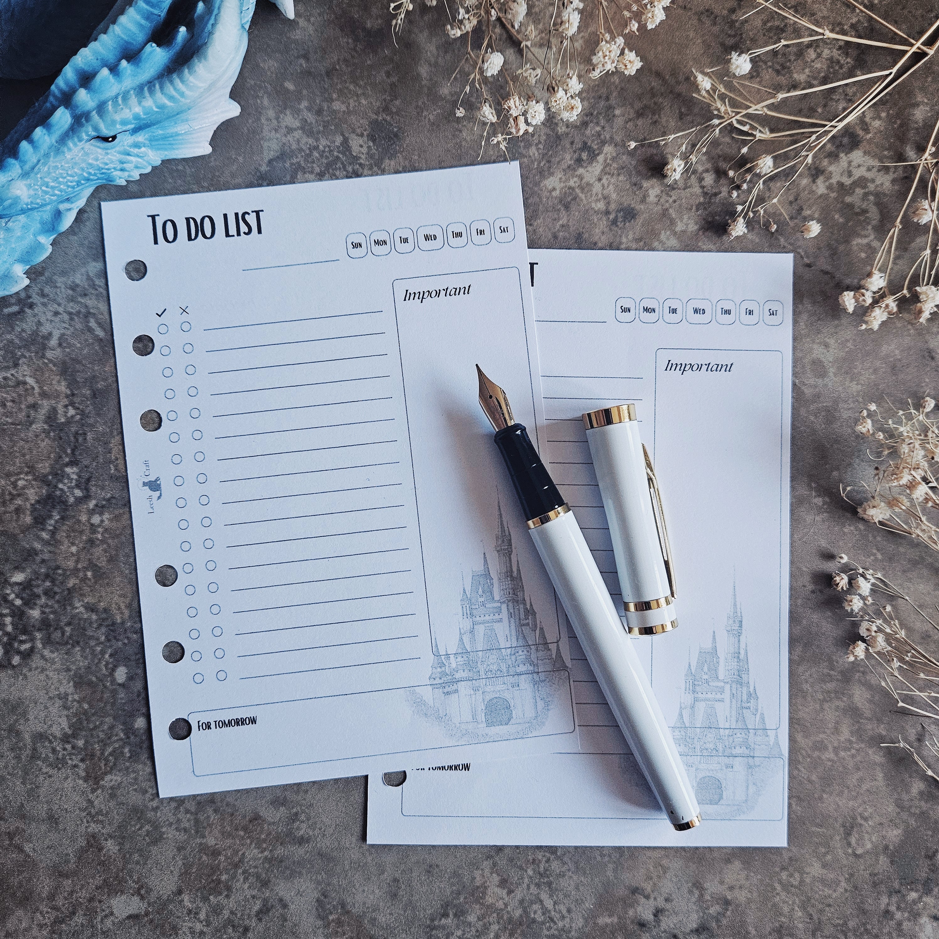 Disney Castle To Do List | Midnight Cat Co.