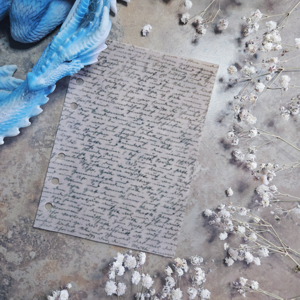 Gothic Vintage Vellum Dashboard