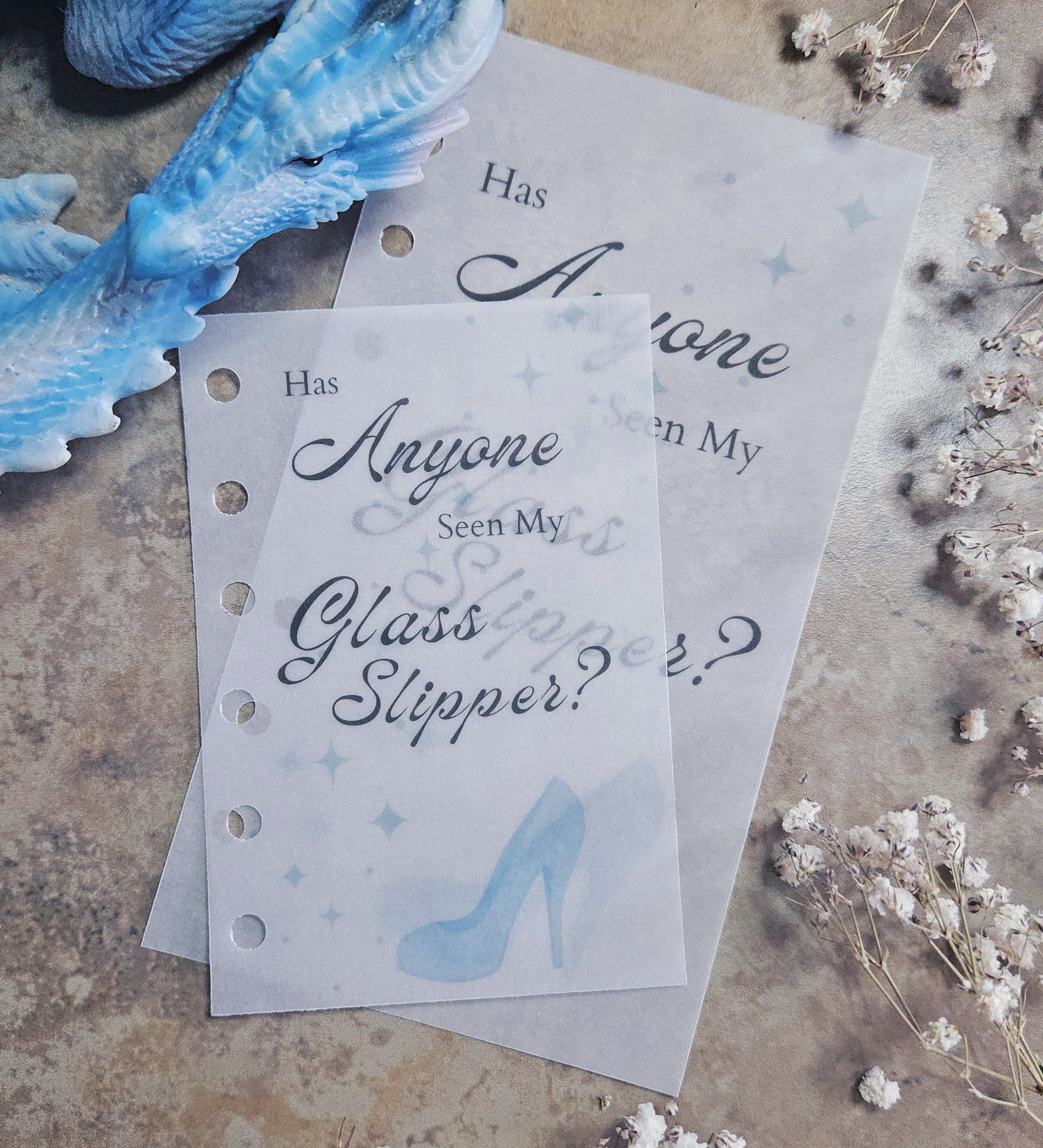 Cinderella Inspired Planner Dashboard