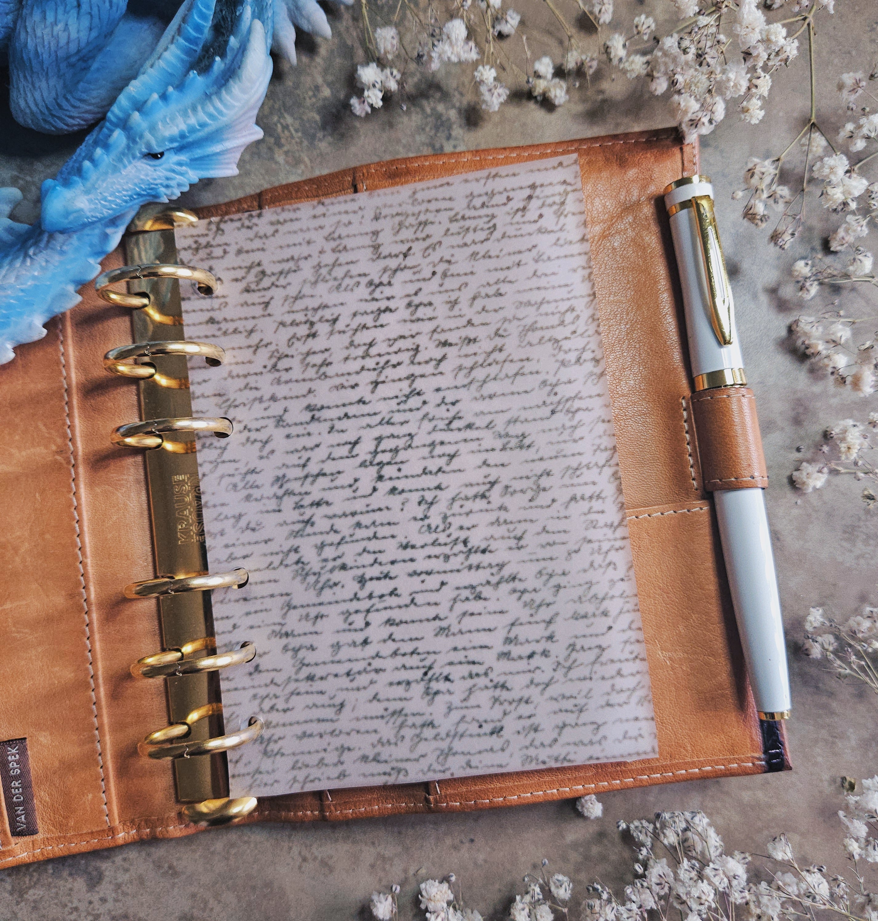 Gothic Vintage Vellum Dashboard