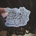 Botanical Heart Sticker