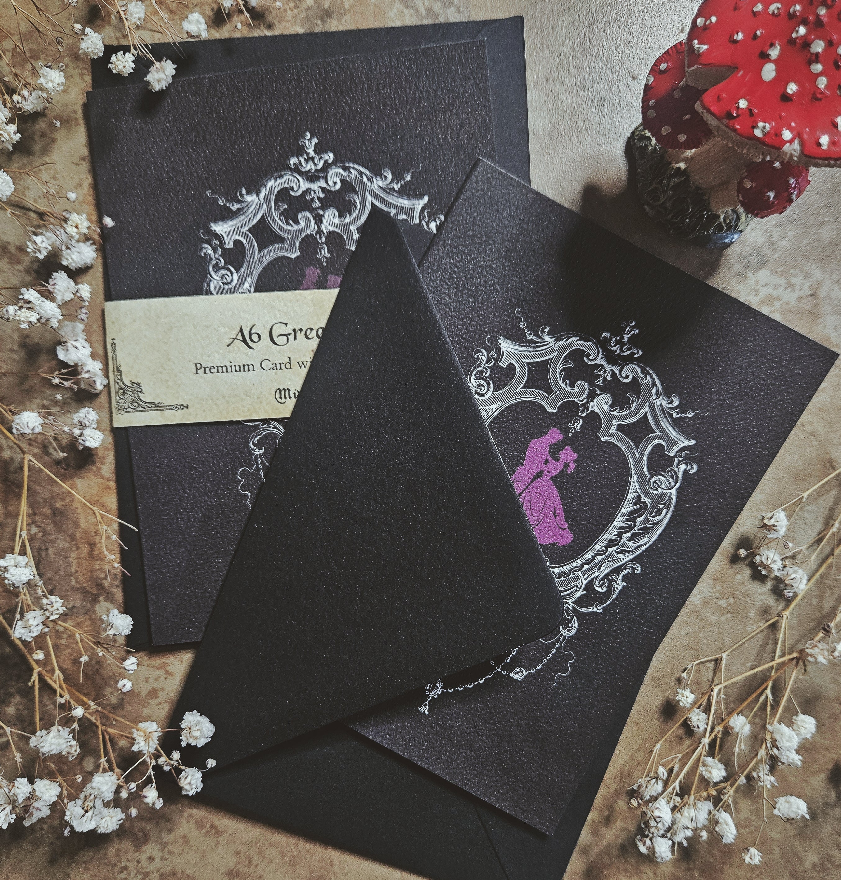 Gothic Fairytale Greeting Card