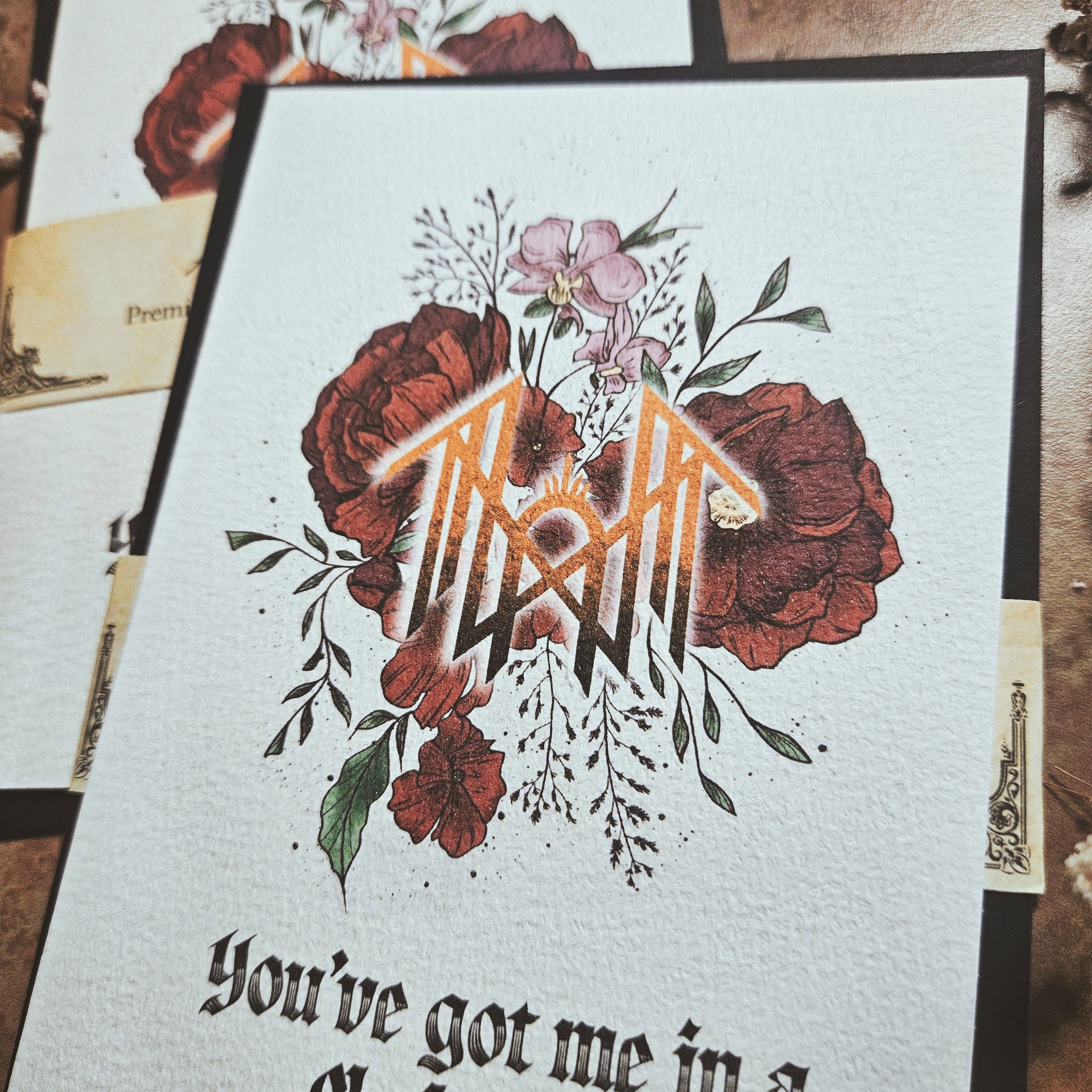 Romantic Band Greeting Card