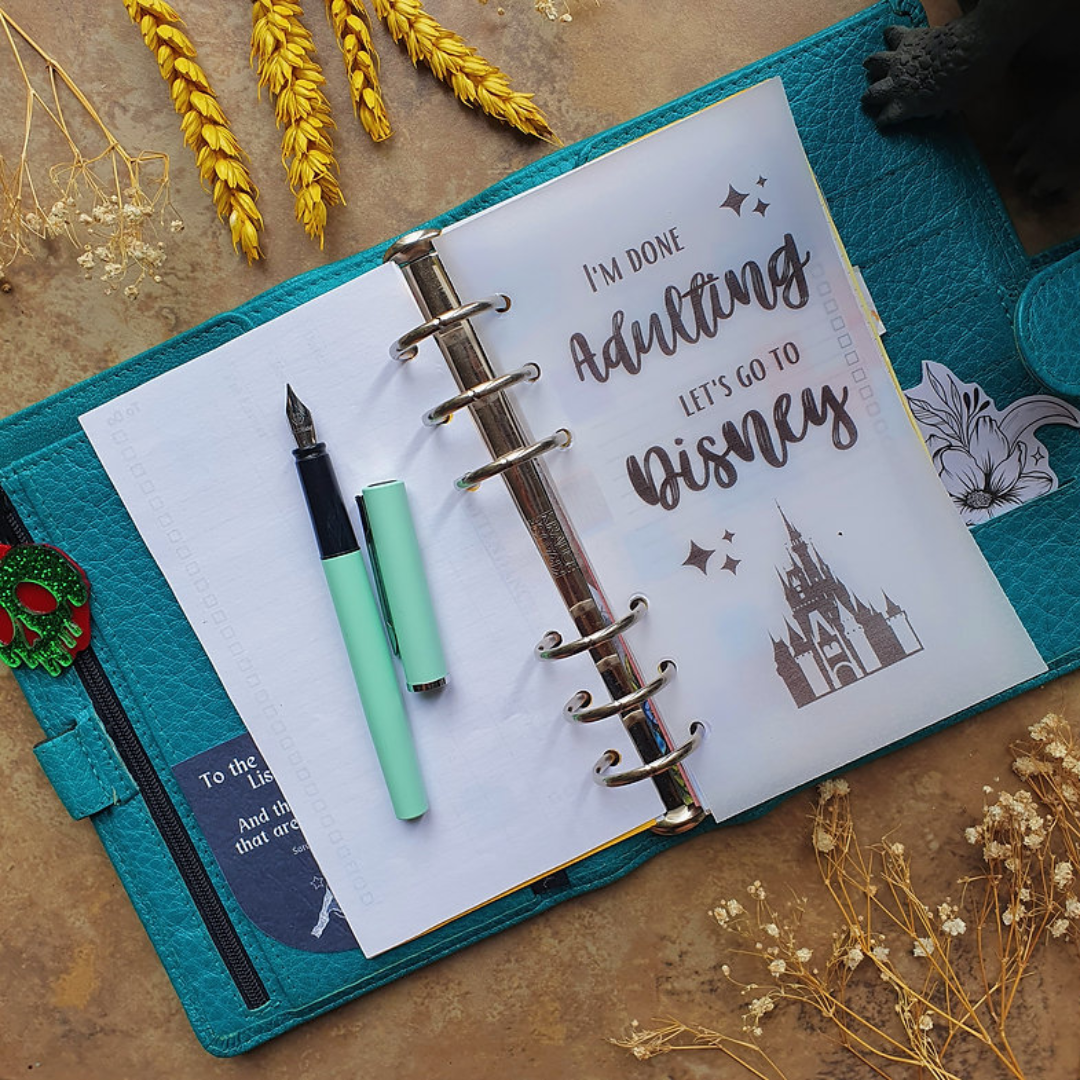 Disney Quote Vellum Dashboard