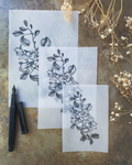 Vintage Floral Planner Dashboard
