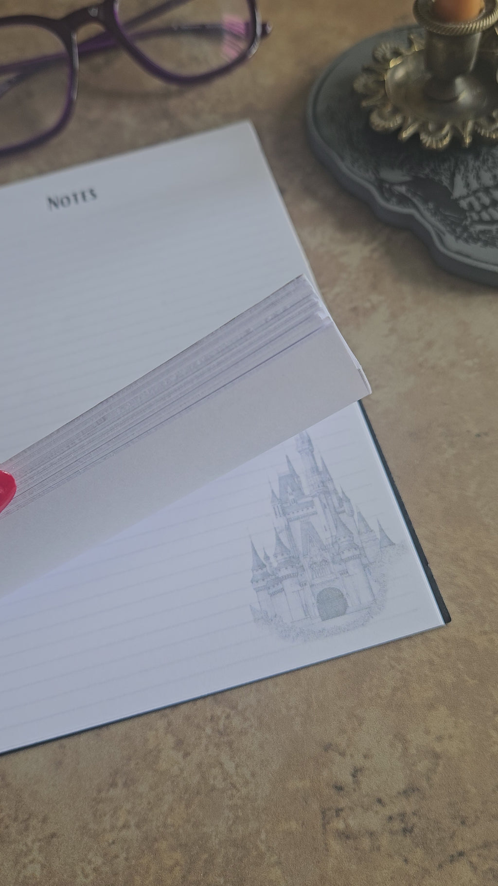 Castle Illustration Notepad