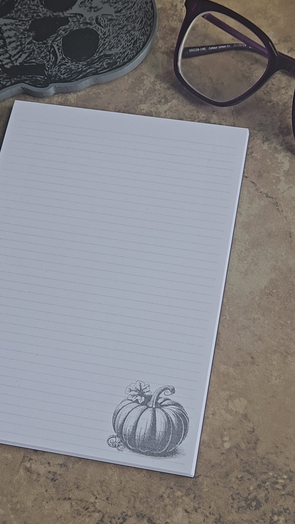 Pumpkin Notepad